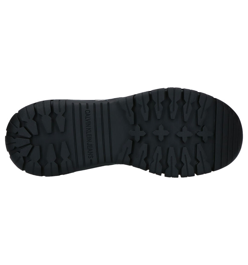 Calvin Klein Tisha Zwarte Veterschoenen in nubuck (255824)