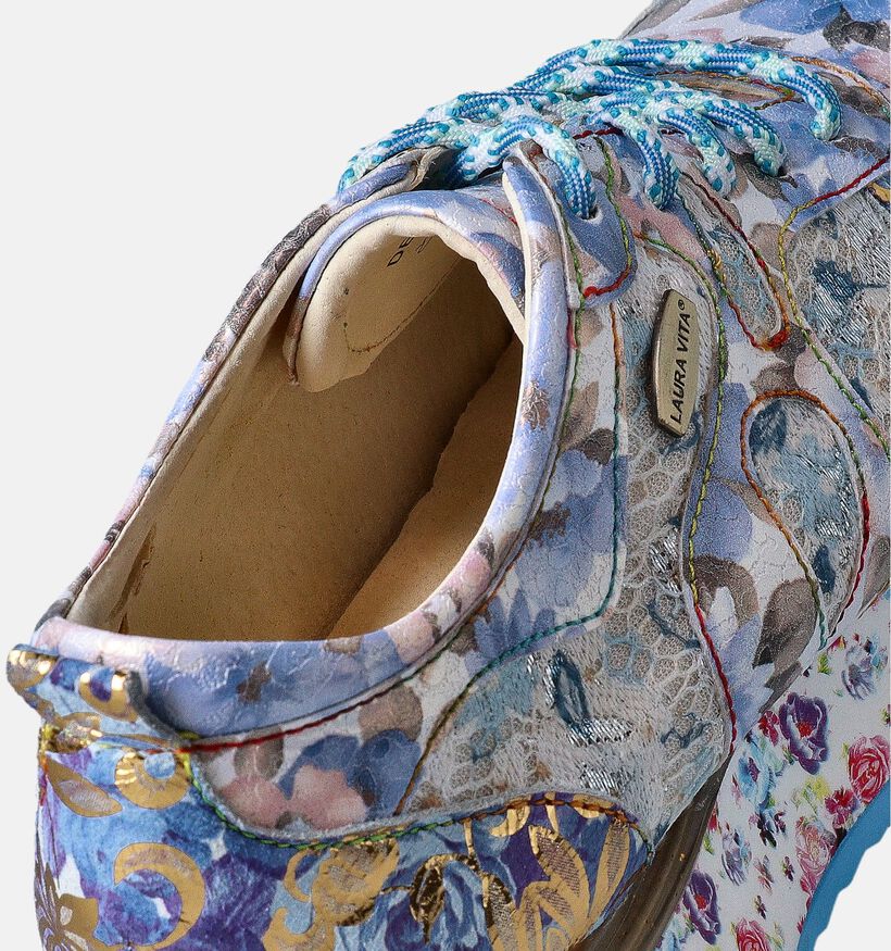 Laura Vita Delphine Baskets en Mauve pour femmes (356703) - pour semelles orthopédiques