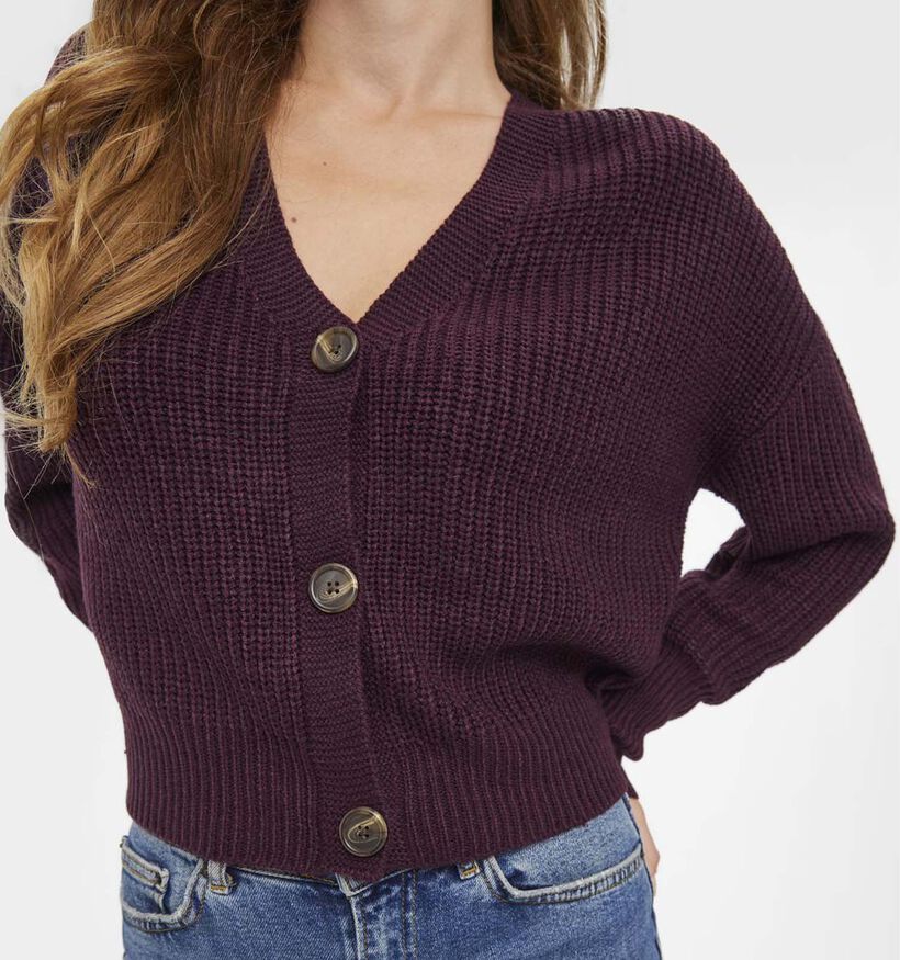 Vero Moda Lea Bordeaux Cardigan voor dames (357674)