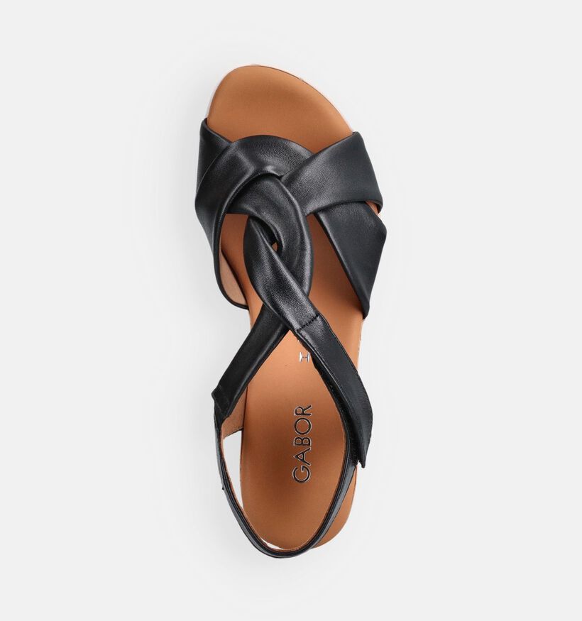 Gabor Sandales en Noir pour femmes (371177)