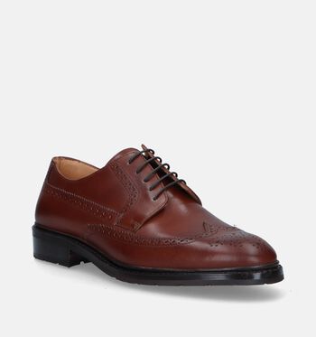 Ambiorix Geklede schoenen Zwart/Cognac