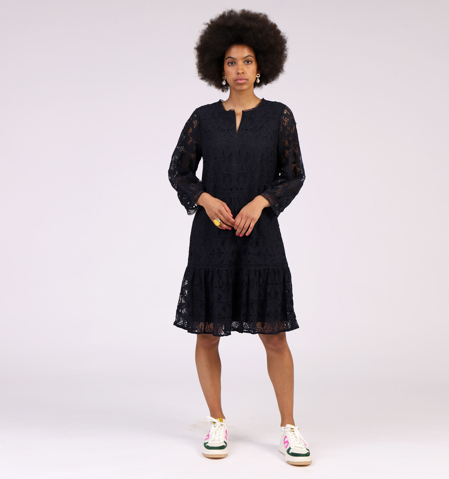 comma Blauw Kleed Dames Kleedjes Online op TORFS.BE