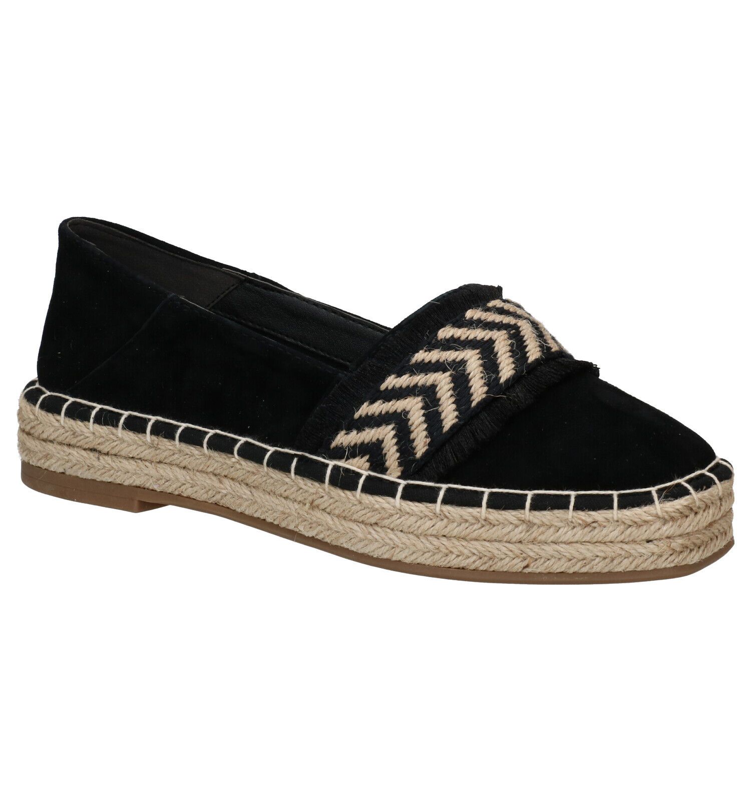 Tamaris TOUCH IT Zwarte Espadrilles Dames Lage schoenen Online op TORFS .BE