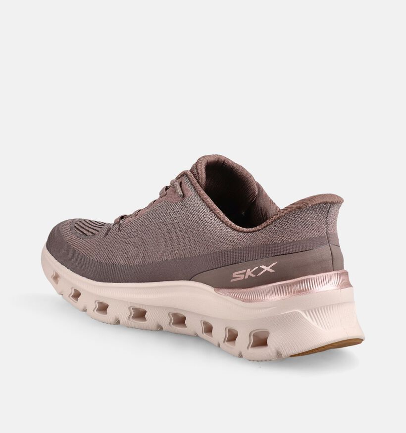 Skechers Arch Fit Glide-Step Pro Bruine Sneakers voor dames (376997)
