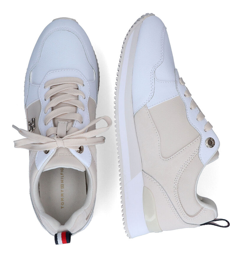 Tommy Hilfiger Essential Runner Baskets en Blanc pour femmes (318214)