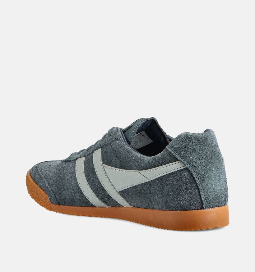 Gola Harrier CMA192 Baskets en Bleu pour hommes (345145) - pour semelles orthop&eacute;diques