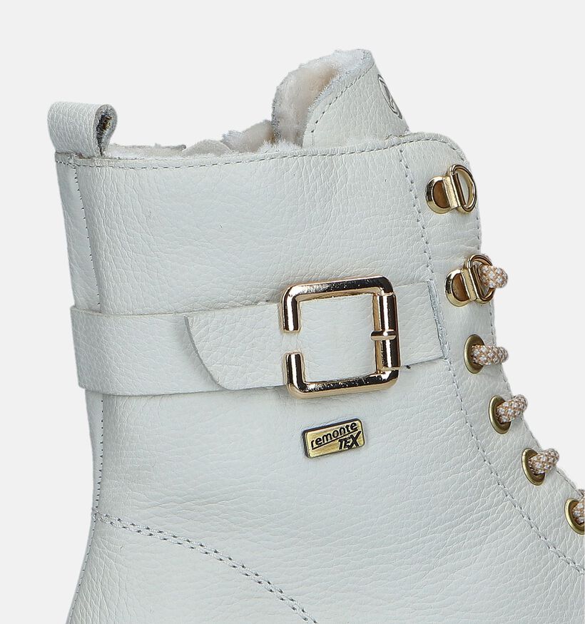 Remonte Boots à lacets en Blanc pour femmes (347239)