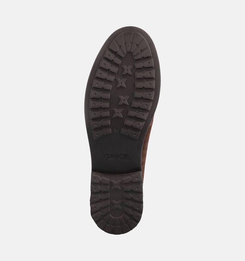 Gabor Comfort Bruine Mocassins voor dames (376966) - geschikt voor steunzolen