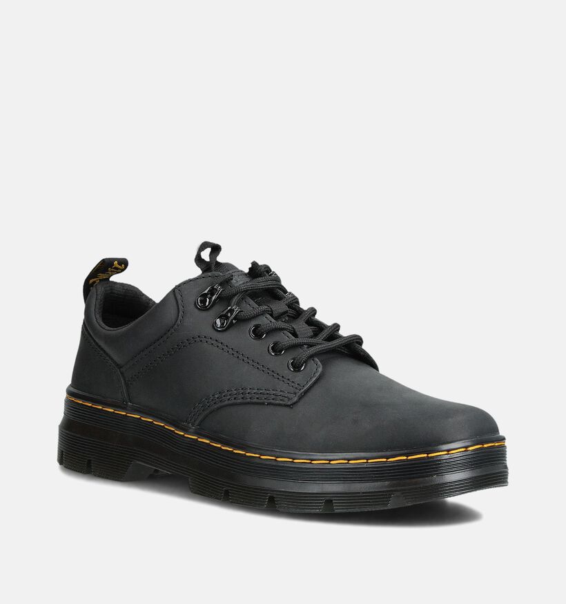 Dr. Martens Reeder Leather Chaussures à lacets en Noir pour hommes (360179) - pour semelles orthopédiques