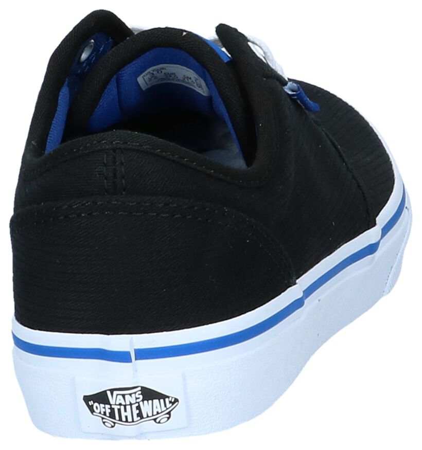 Zwarte Skateschoenen Vans Atwood in stof (239844)