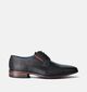 Berkelmans Sameiro Zwarte Geklede Schoenen voor heren (363828) - geschikt voor steunzolen