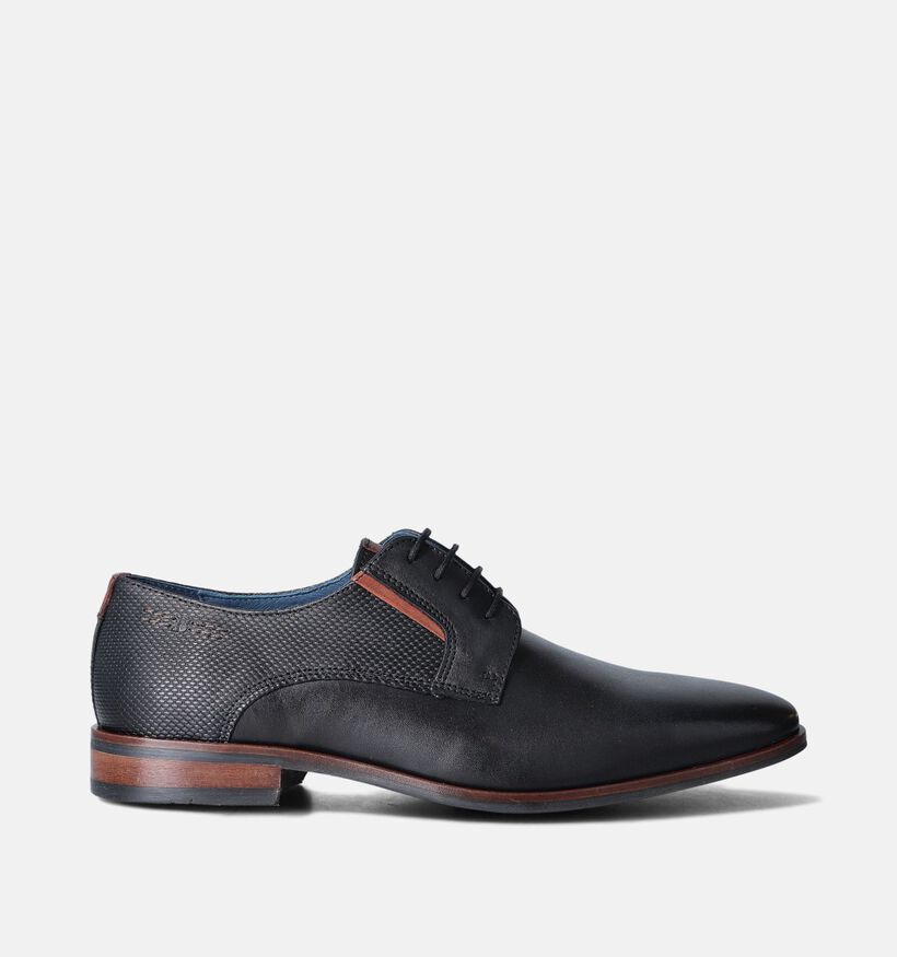 Berkelmans Sameiro Chaussures classiques en Noir pour hommes (363828) - pour semelles orthopédiques