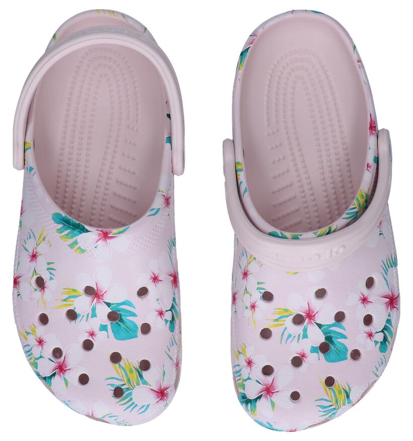 Crocs Classic Nu-pieds en Rose en synthétique (244748)