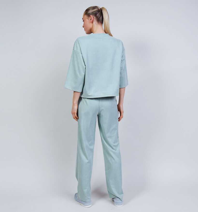 Vila Sudas String Top T-shirt en Vert pour femmes (374844)