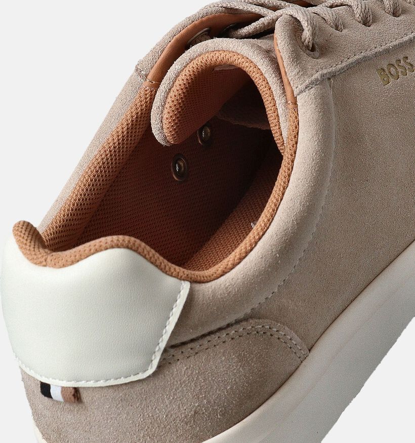 BOSS Aiden Tenn Beige Veterschoenen voor heren (349959)