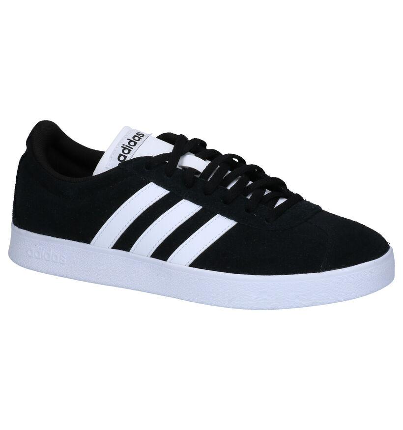 adidas VL Court 2.0 Baskets en Bordeaux pour hommes (326305) - pour semelles orthopédiques