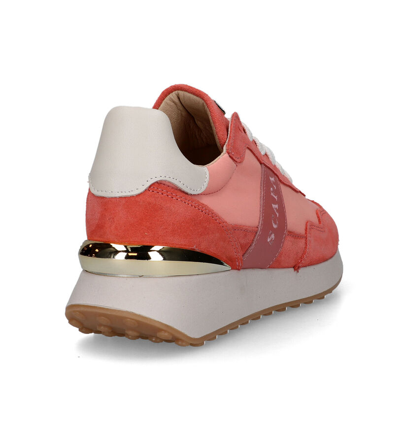 Scapa Baskets casual en Orange pour femmes (323765) - pour semelles orthopédiques