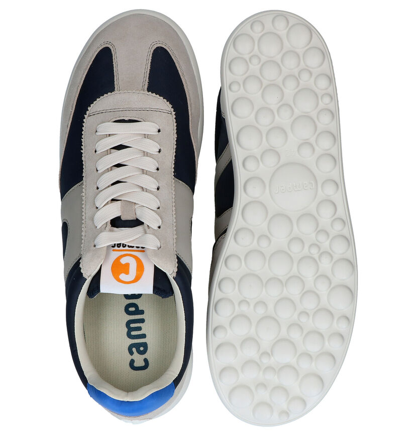 Camper Pelotas Kaki Veterschoenen in nubuck (290257)