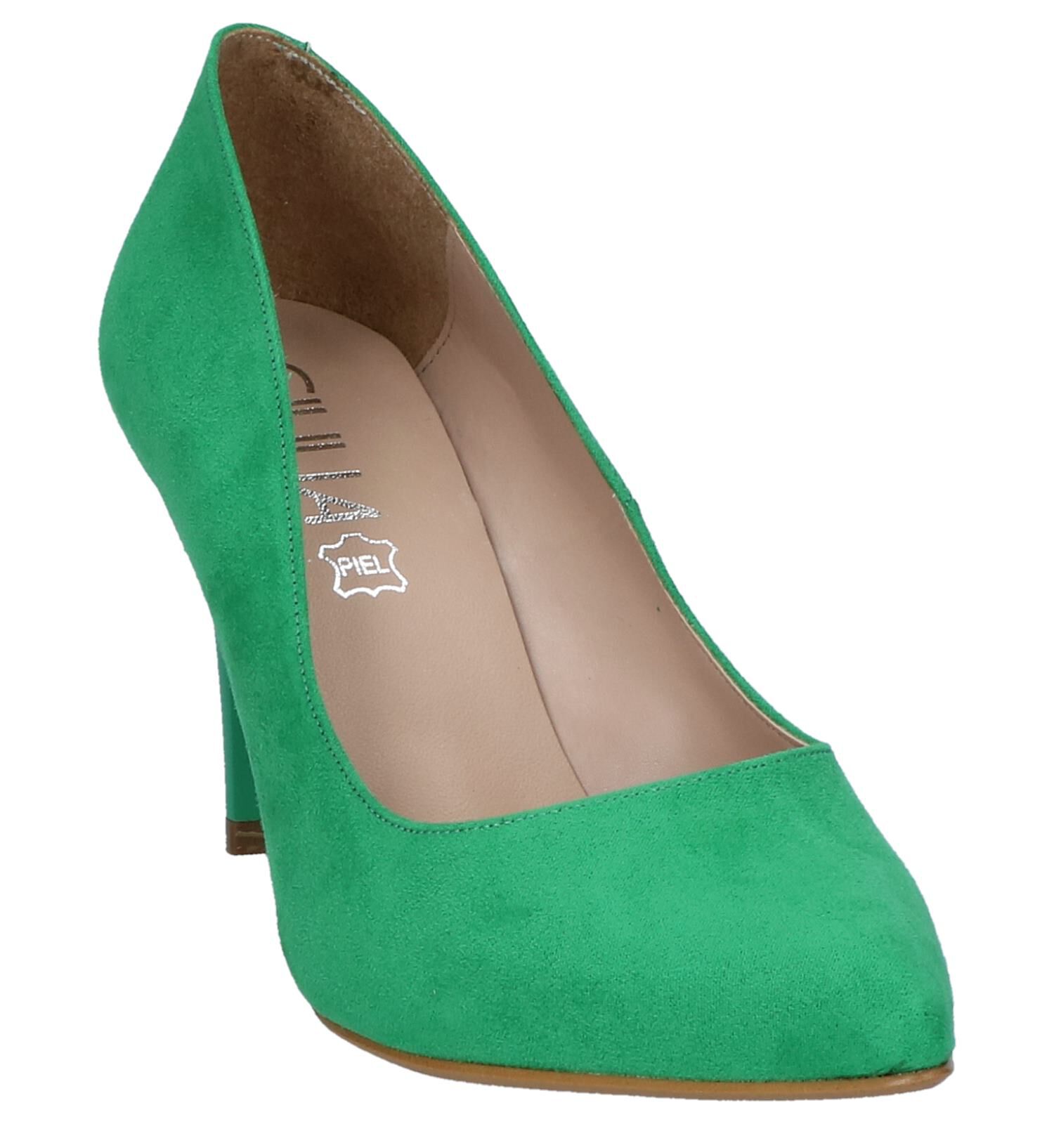 Escarpin vert fluo store