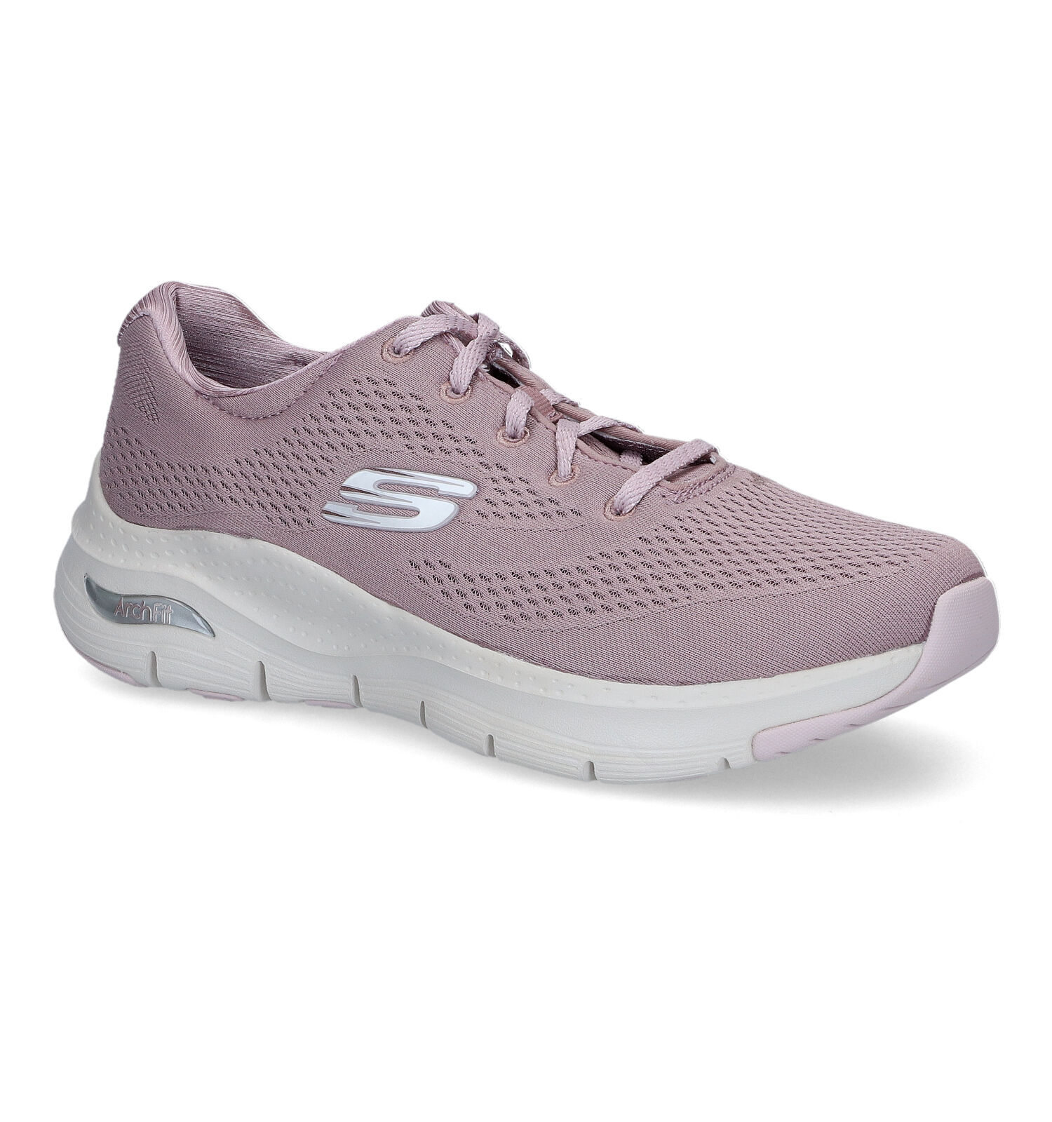 Skechers Arch Fit Big Appeal Roze Sneakers Dames Sneakers