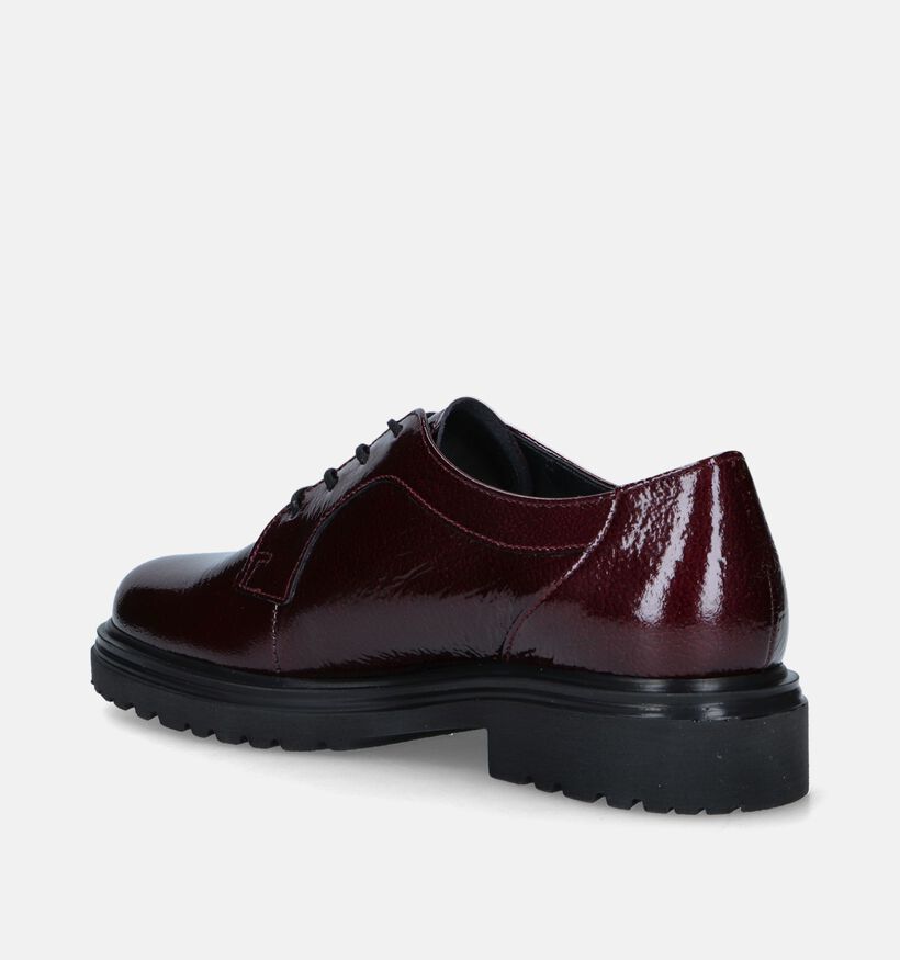 Gabor OptiFit Chaussures à lacets en Bordeaux pour femmes (344785) - pour semelles orthopédiques