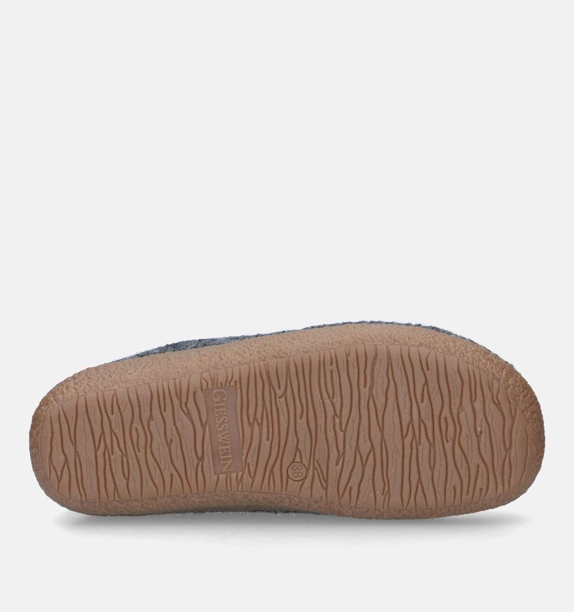 Giesswein Vent Pantoufles pour semelles orthopédiques en Gris pour femmes (333563) - pour semelles orthopédiques