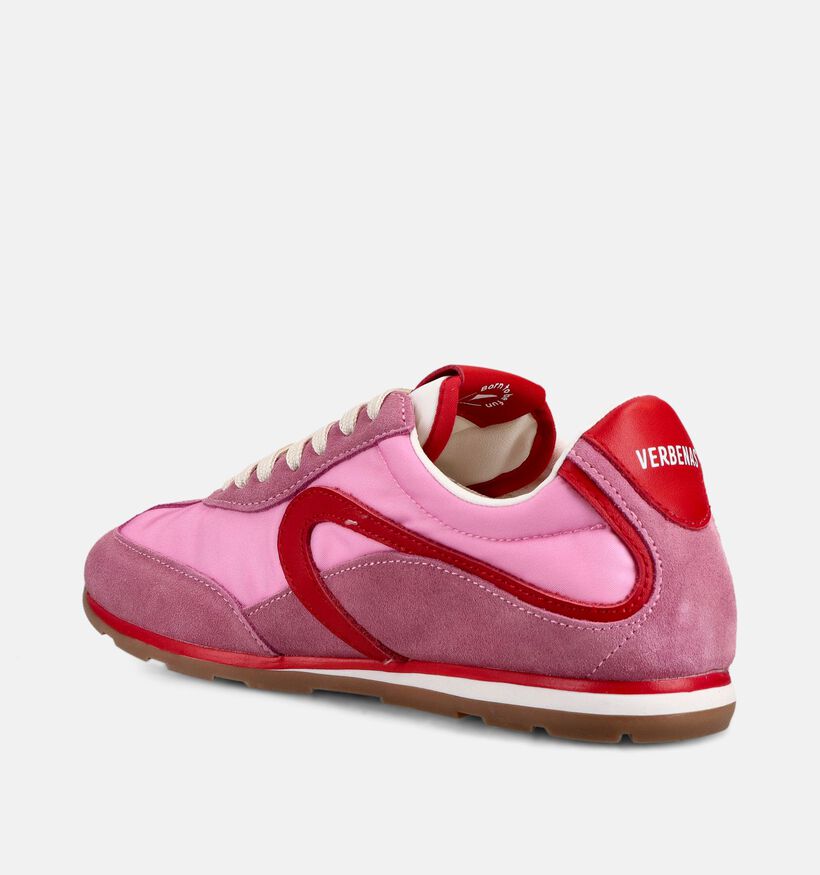 Verbenas Jamaica Savona Roze/Rode Sneakers voor dames (380528) - geschikt voor steunzolen