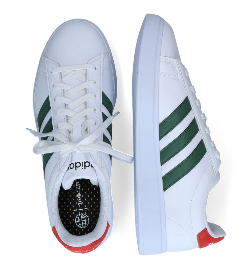 adidas Grand Court 2.0 Witte Sneakers voor heren (316790) - geschikt voor steunzolen