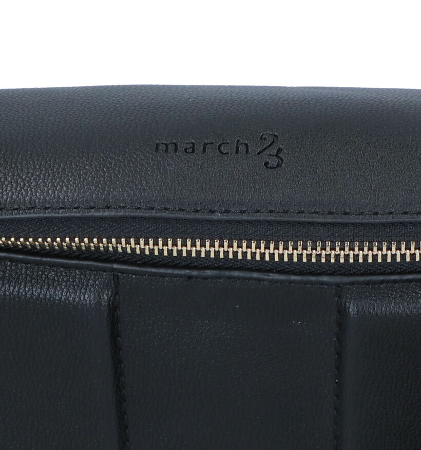 March23 Donny Sac banane en Noir en simili cuir (314218)