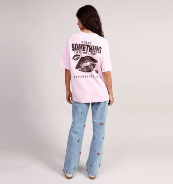 Vero Moda T-shirts Jaune/Rose