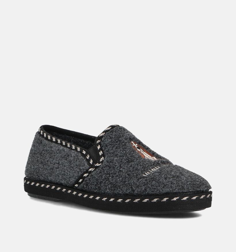 Hush Puppies Diacono Grijze Gesloten Pantoffels voor heren (361634)