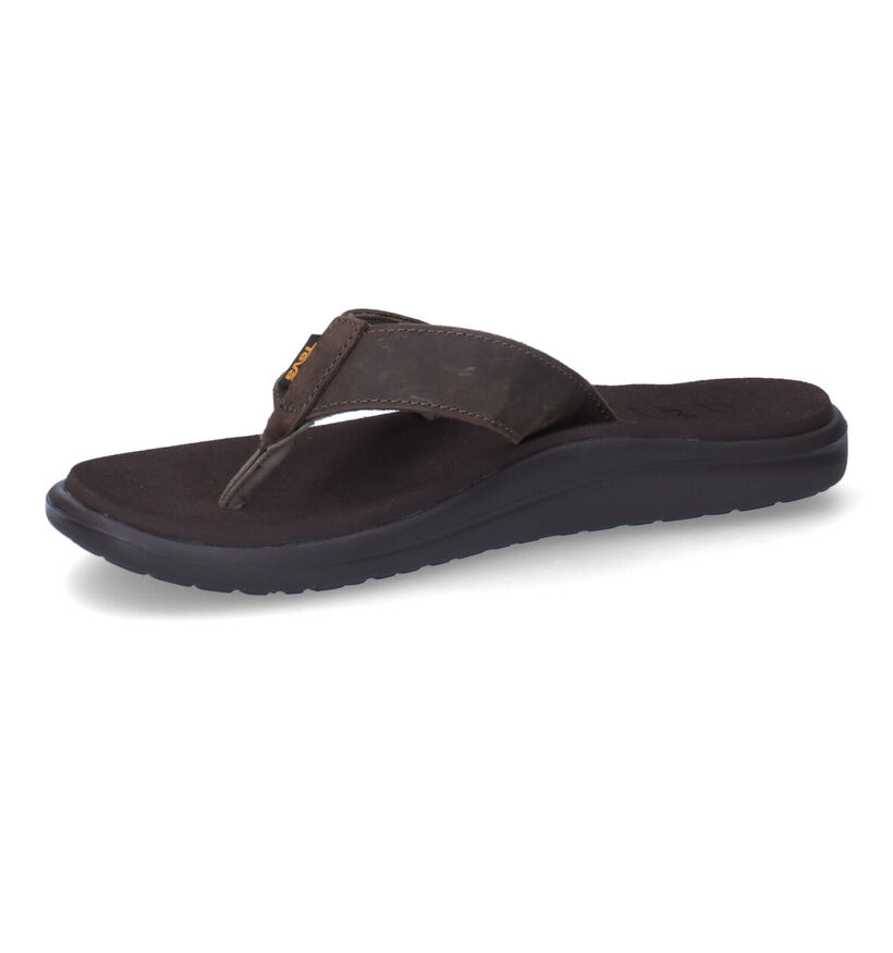 Teva Voya Flip Tongs en Brun pour hommes (321943)