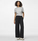 Pieces Kamil Zwarte Wijde broek L32 voor dames (351128)