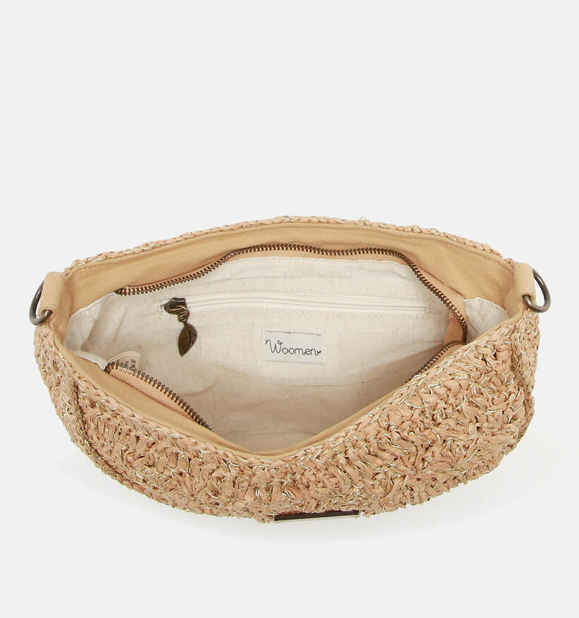 Woomen WCLE01 Clematite Sac porté croisé en Beige pour femmes (340987)