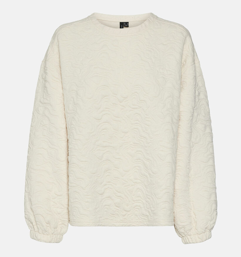 Vero Moda Jade Pull en Beige pour femmes (352150)