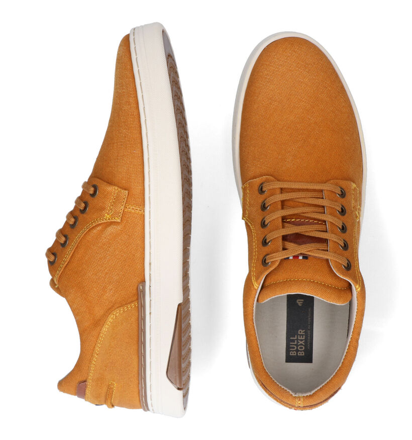 Bullboxer Chaussures à lacets en Rouge pour hommes (302204) - pour semelles orthopédiques