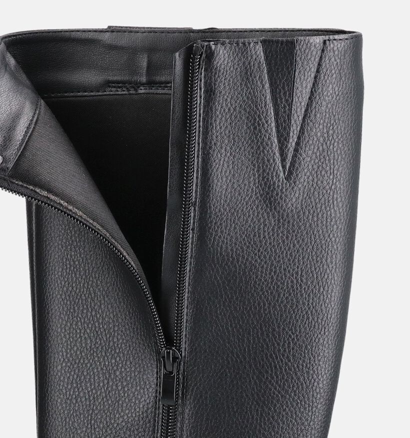 Posh by Poelman Bottes hautes en Noir pour femmes (380672)