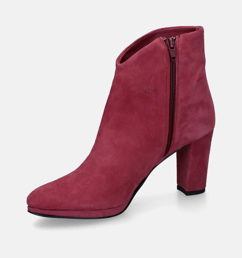 Signatur Bottines à talons en Rose foncé pour femmes (317515)