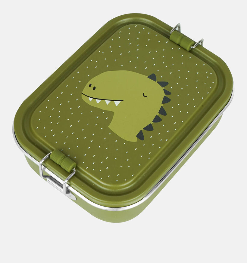 Trixie Mr. Dino Groene Kleine Brooddoos voor meisjes, jongens (350015)