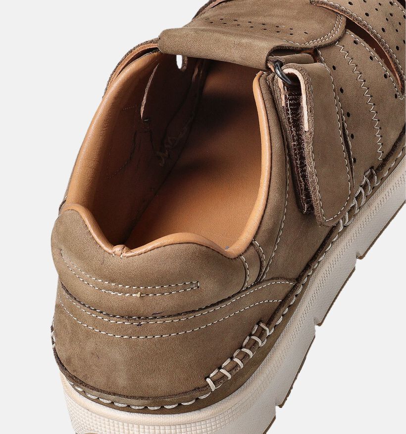 Comfort Plus Roger Taupe Sandalen voor heren (357865)