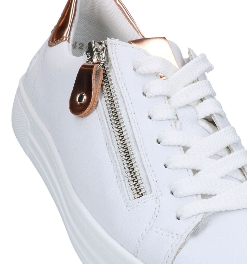 Remonte Baskets habillées en Blanc pour femmes (320251) - pour semelles orthopédiques