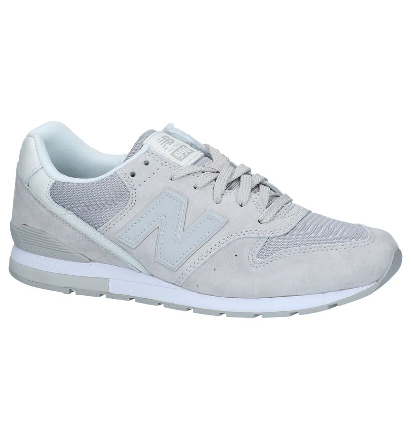 New Balance MRL 996 Licht Grijze Sneakers in daim (220605)