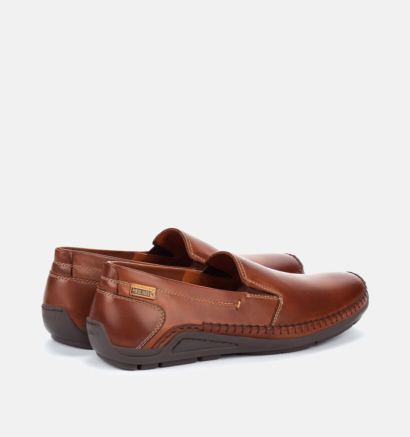 Pikolinos Azores Mocassins en Cognac pour hommes (355434) - pour semelles orthopédiques