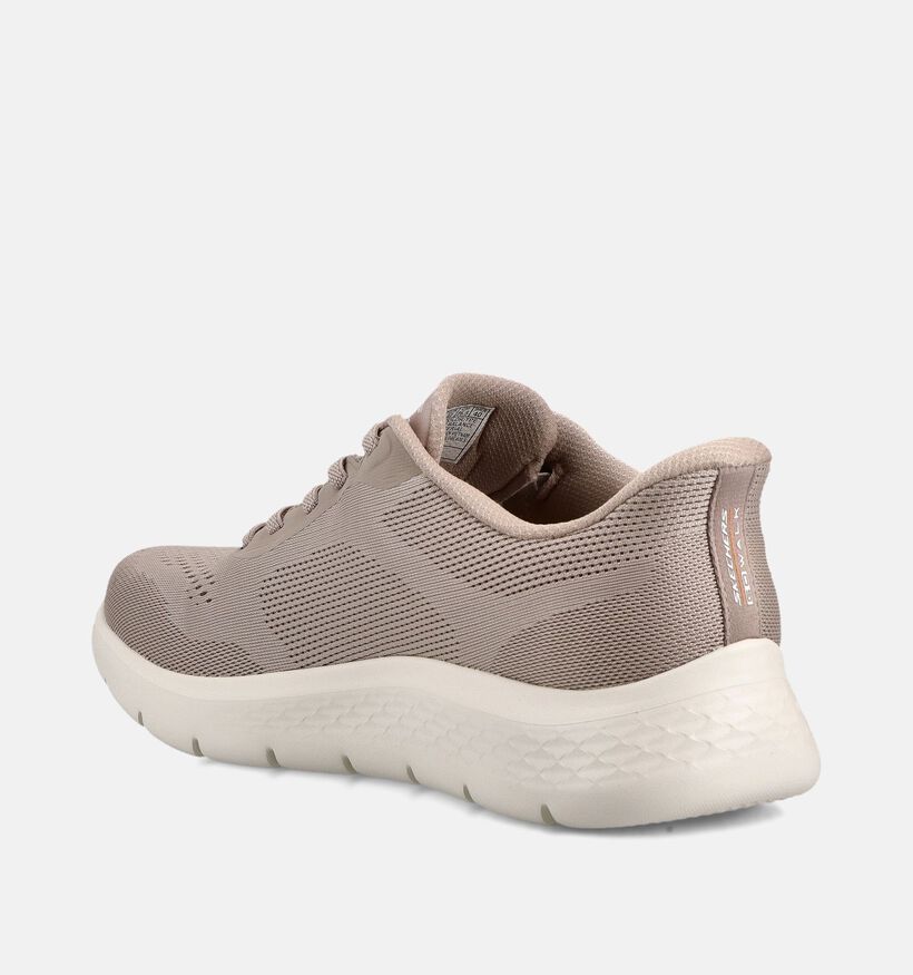 Skechers Slip-in Taupe Sneakers voor heren (371069) - geschikt voor steunzolen