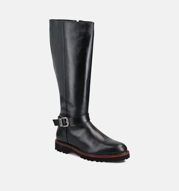 River Woods Laarzen Zwart/Cognac