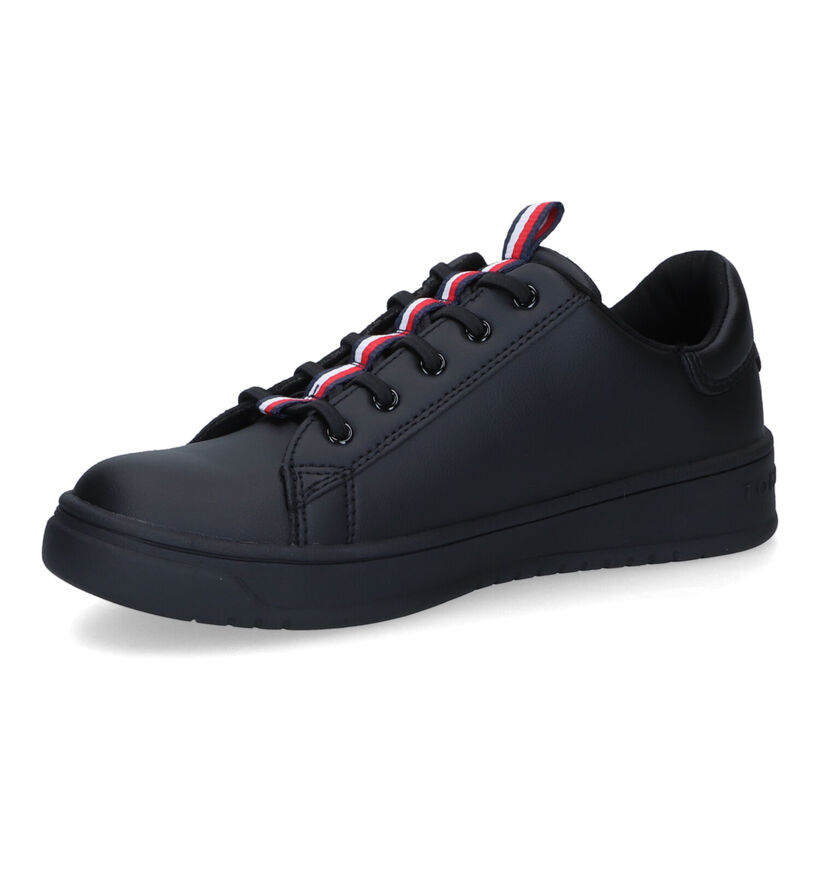 Tommy Hilfiger Chaussures à lacets en Noir en simili cuir (312040)