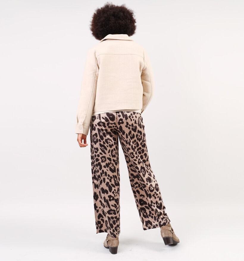 Minus Freja Beige Korte vest voor dames (348256)