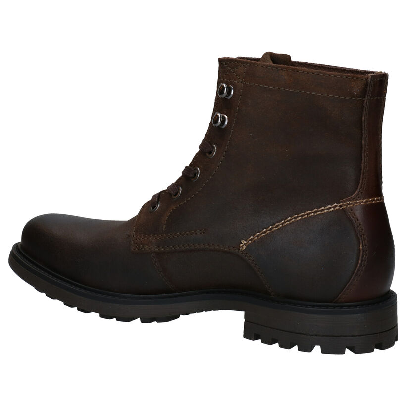 Jack & Jones Ballard Bruine Boots in nubuck (278343)