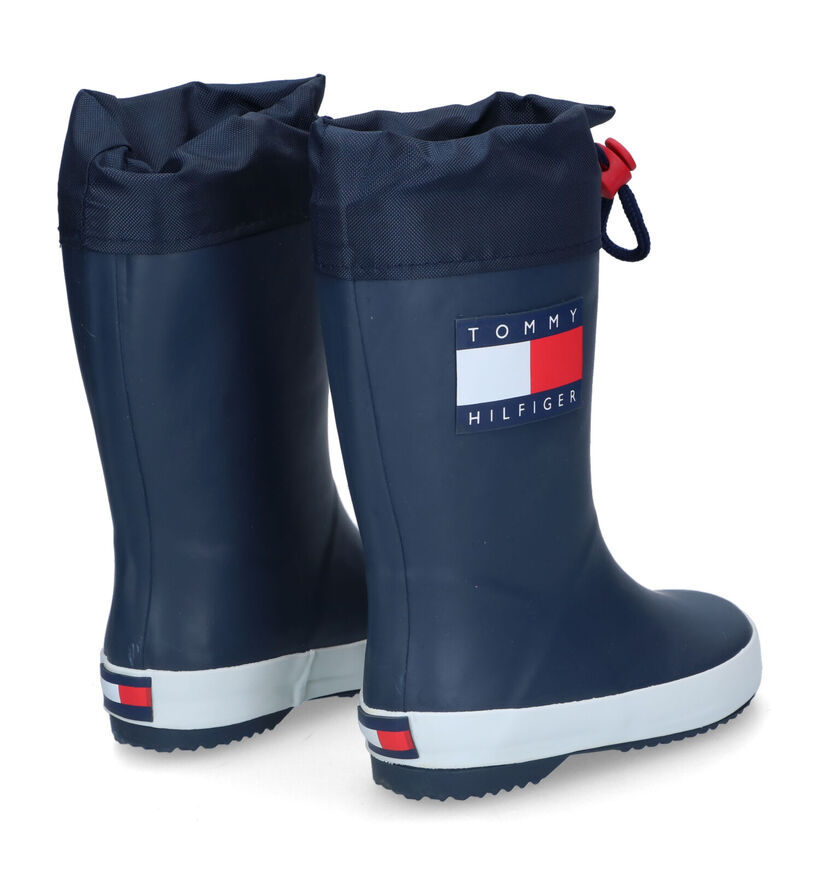 Tommy Hilfiger Blauwe Regenlaarzen in kunststof (295368)