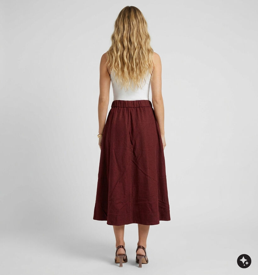 The Shirt Project Bordeaux Rok voor dames (381892)